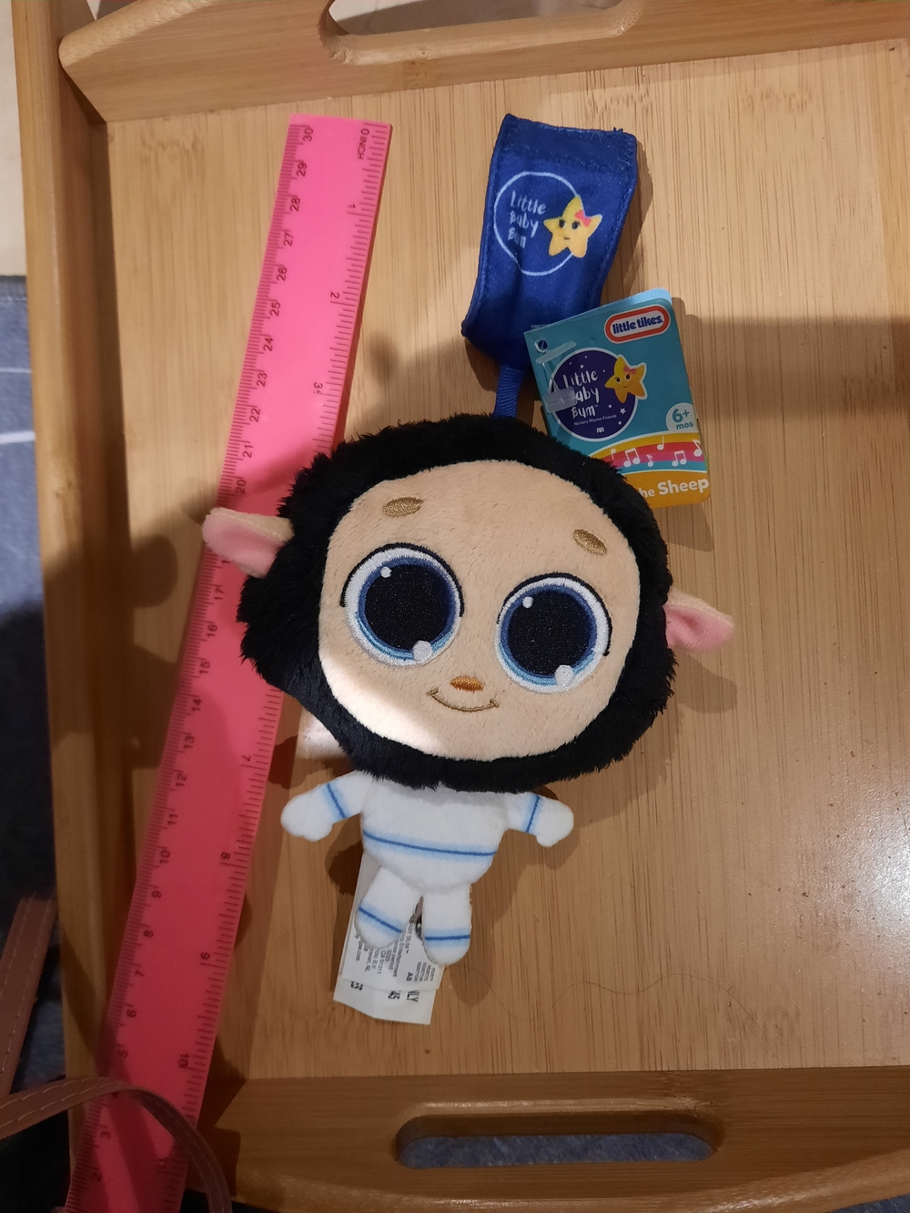 NWT Little Tikes Baby Plush Plays Baaaa Black Sheep - Soft Learning Toy